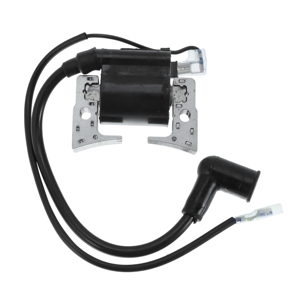 Fuelhood ignition coil module front closeup shows durable build for reliable golf cart starts