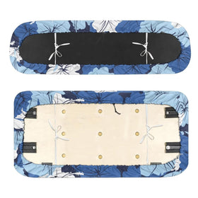 FUIALDOLG blue hibiscus backrest cover keeps the backrest clean and refreshed