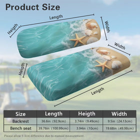 FUIALDOLG dirt-resistant and easy to clean golf cart seat cover