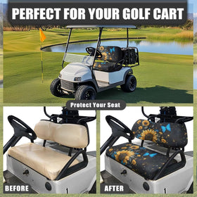 FUIALDOLG elastic straps ensure quick, secure installation on most carts.