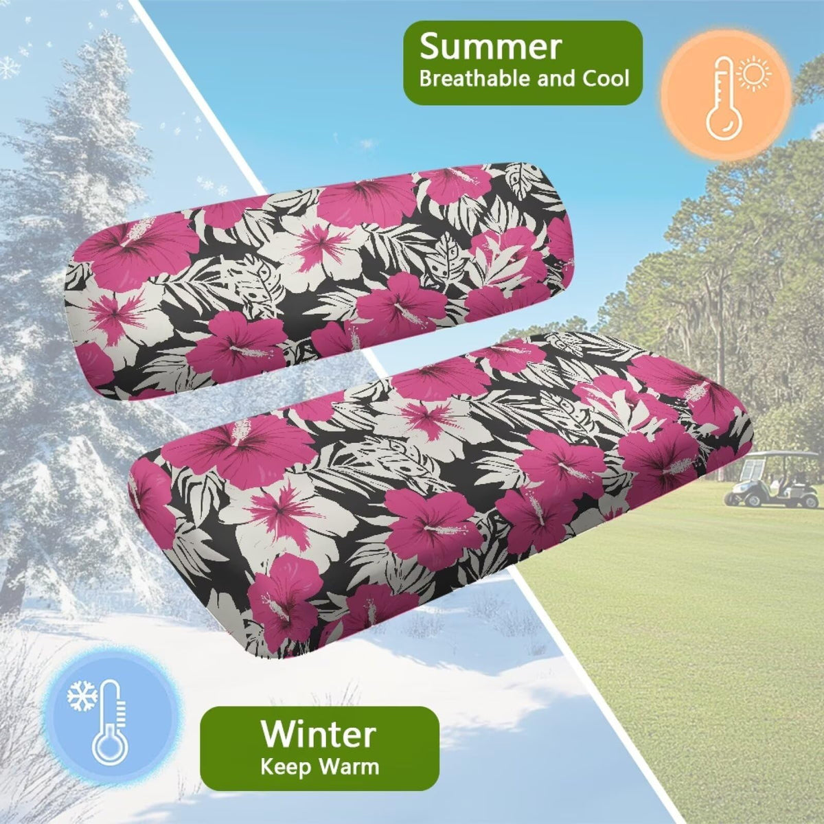 FUIALDOLG durable polyester-spandex seat cover remains soft