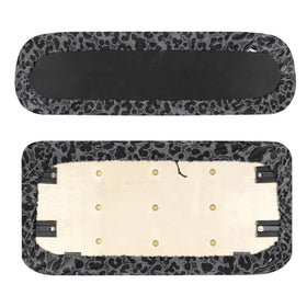 FUIALDOLG leopard rear seat cover shields backrest and keeps interior fresh.