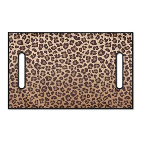 FUIALDOLG leopard seat cover with easy-install design fits most carts and stays in place.