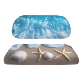 FUIALDOLG seashell starfish front seat cover protects and styles your golf cart.