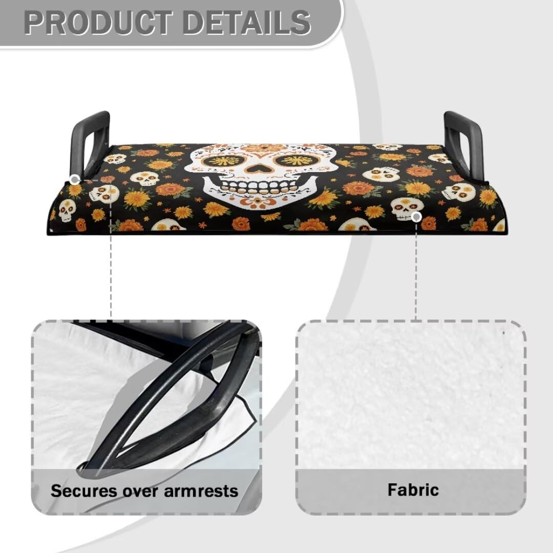 Two-hole design of FUIALDOLG seat cover ensures secure installation.