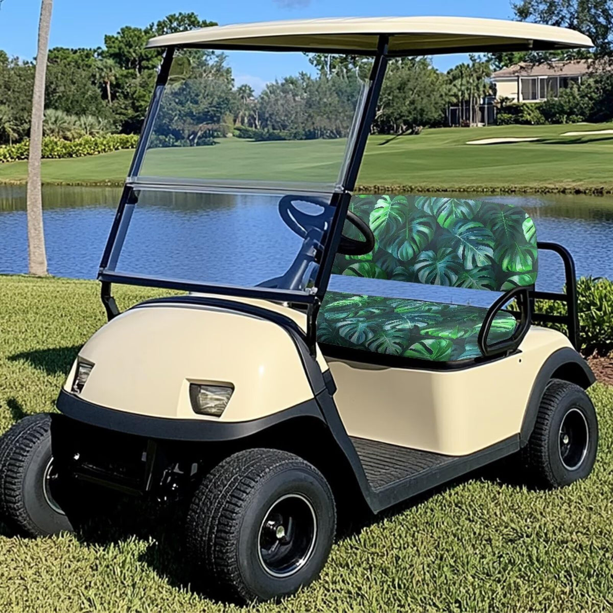 FUIALDOLG universal front seat cover for Club Car Precedent and more.