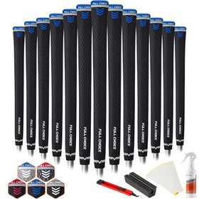 Full Choice 13-pack golf grips shown from the front for secure handling.