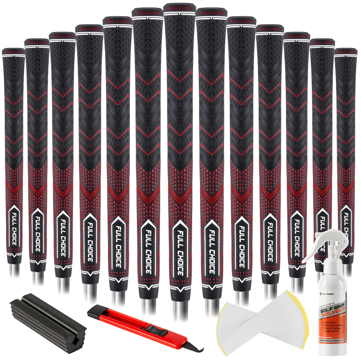Full Choice golf grips kit main image for complete club upgrade.