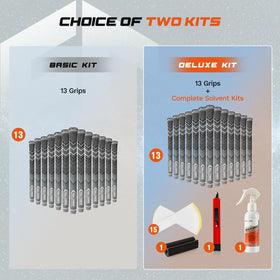 Full Choice jumbo-size grips suit larger hands for added comfort and steadier swings.