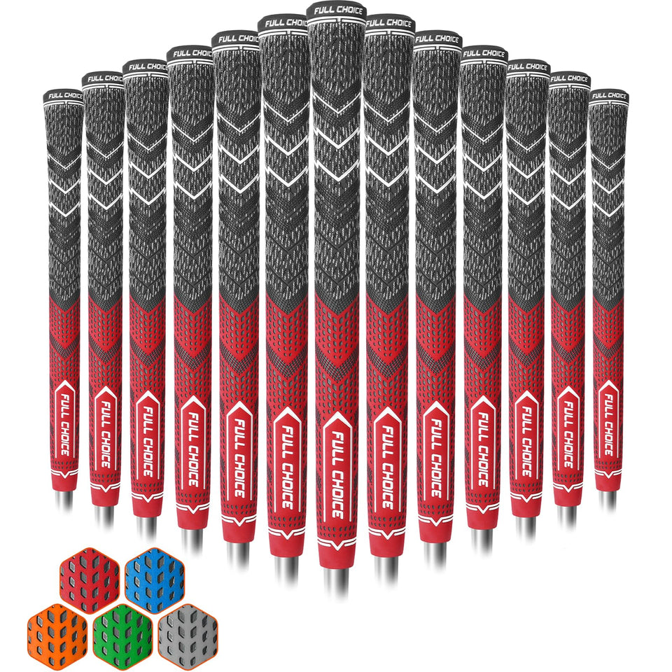 Full Choice CG01 Cross Corded Grips 13-pack offer stable grip across weather