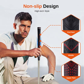Full Choice rubber texture closeup showing high grip with reduced slip.