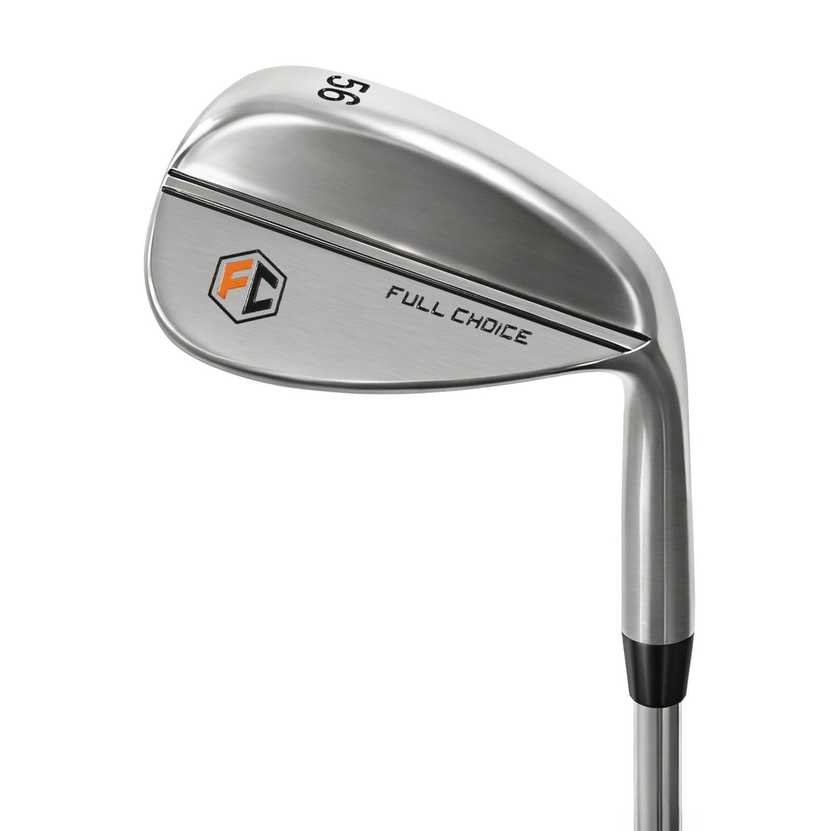 Full Choice Golf Sand Wedge 56° milled face boosts spin for precise approach shots.