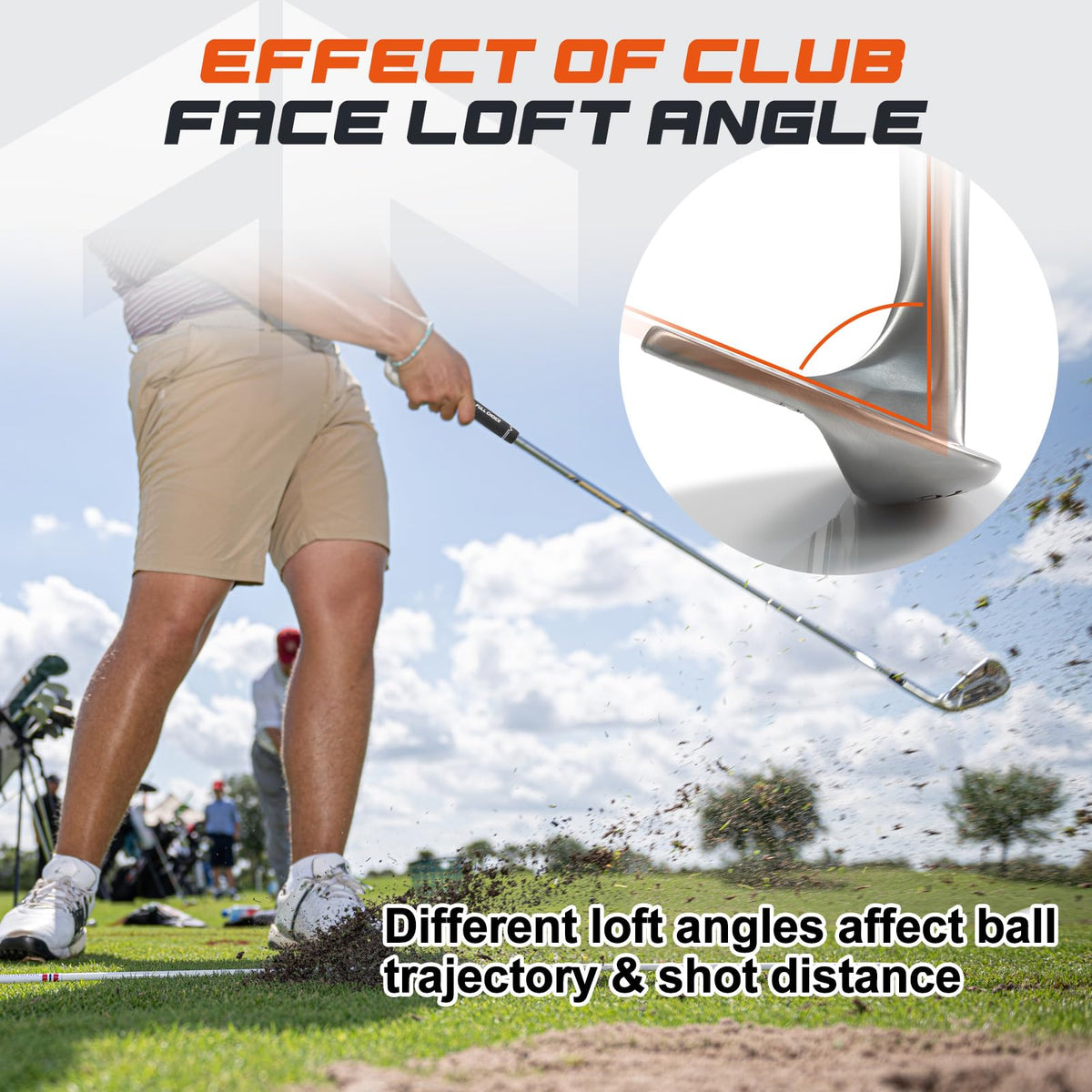Full Choice golf wedge 54-degree delivers reliable loft for versatile pitches.
