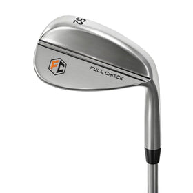 Full Choice golf wedge 50-degree loft with milled face for enhanced spin and control.