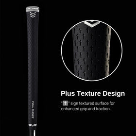 Full Choice grip texture with plus-sign pattern enhances grip feel.