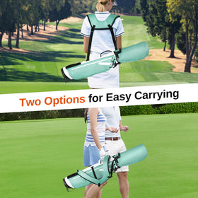 Full Choice bag weighs 3.7 pounds for effortless walking and carrying