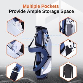 Full Choice mesh pocket for water bottle and tees.