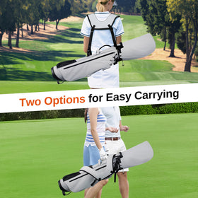 Full Choice quick-release dual straps offer easy on/off and balanced carrying.