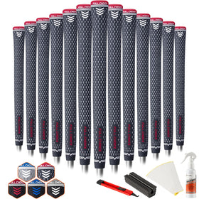 Full Choice rubber golf grips texture showing grip surface for stability
