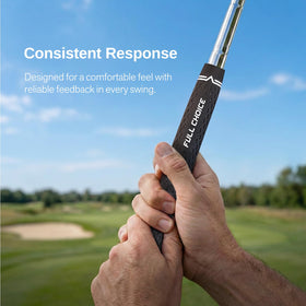 Full Choice vibration-absorption rubber delivers a comfortable feel with improved control.