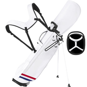 Full Choice lightweight stand bag front view showing compact design for walking.