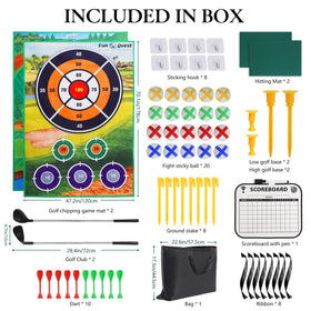 Fun Quest double-sided mat offers two modes for family game night