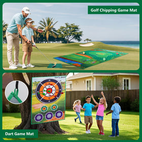 Fun Quest protective mat helps shield walls and furniture during rounds