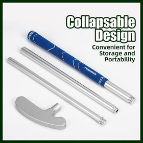 FUNGREEN travel-ready 2-pack putters, compact design for on-the-go practice.