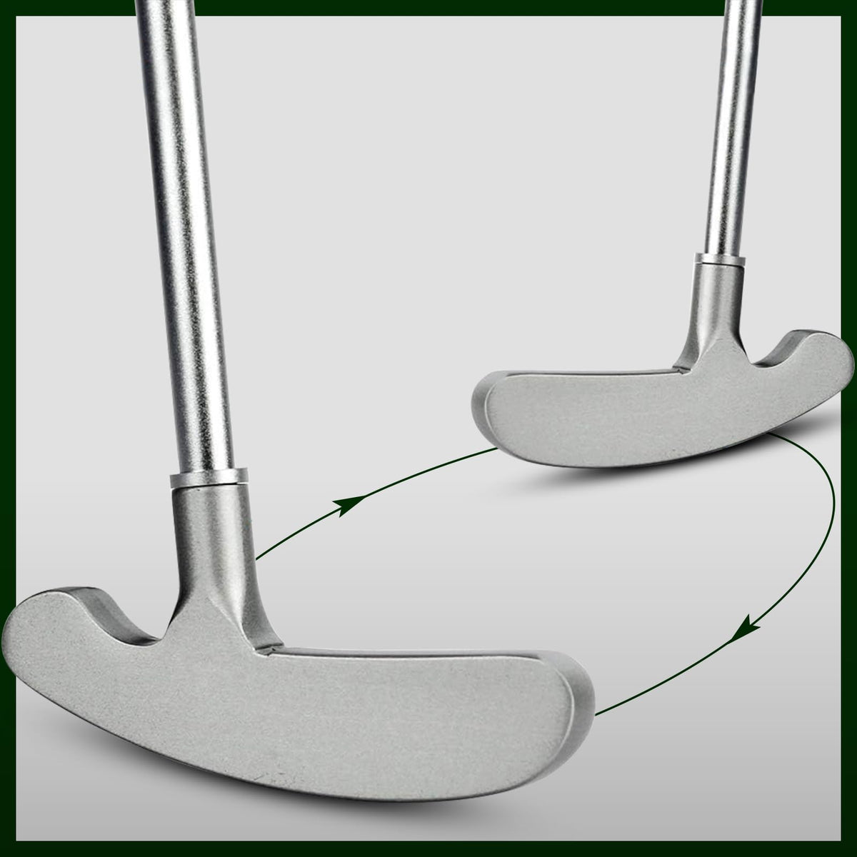 FUNGREEN textured round grip provides secure hold