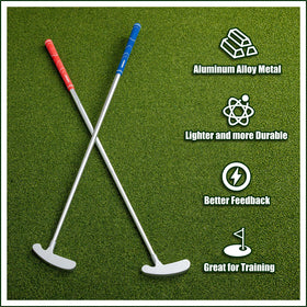 FUNGREEN aluminum alloy head in action during a ball strike