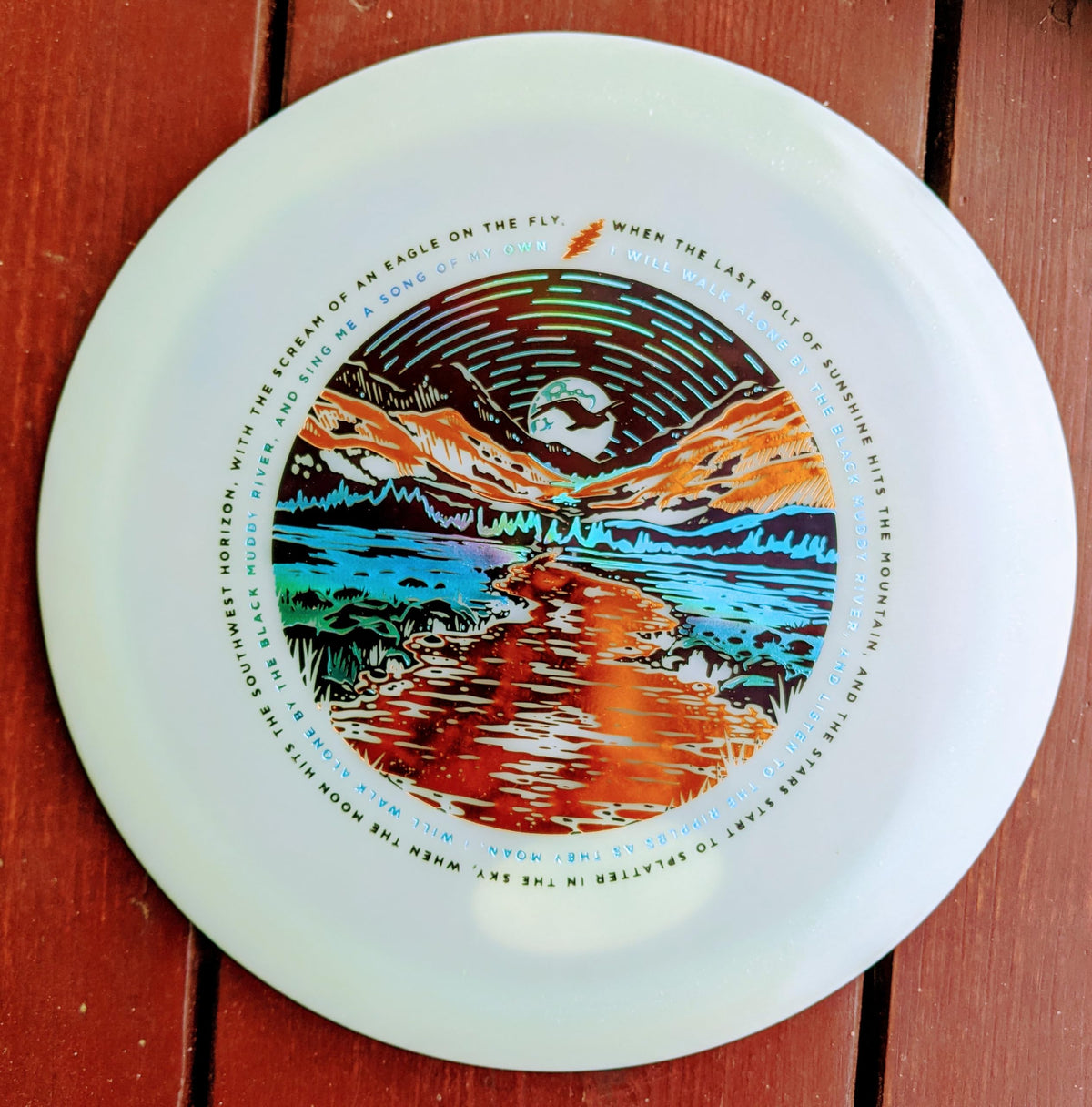 Funn & Frolic Gateway Muddy River Blade 176gm driver for overstable forehand control.