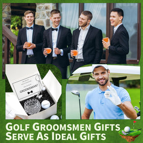Funnymoom bourbon glass adds a classy touch to the groomsman gift.