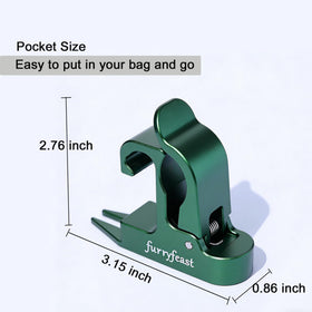 FurryFeast gentle clip design prevents damage during use