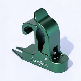 FurryFeast magnetic holder clip grips securely on golf carts