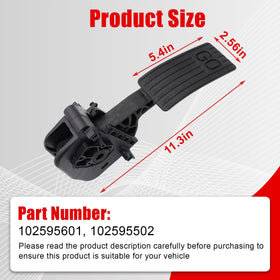 FZJDSD accelerator pedal Gen2 package includes full assembly for easy upgrade