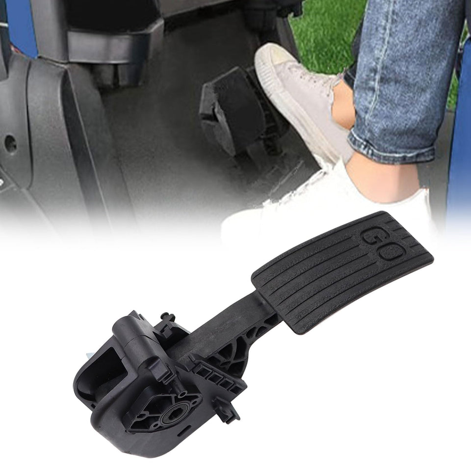FZJDSD golf cart accelerator pedal Gen2 assembly, top view, smooth throttle potential