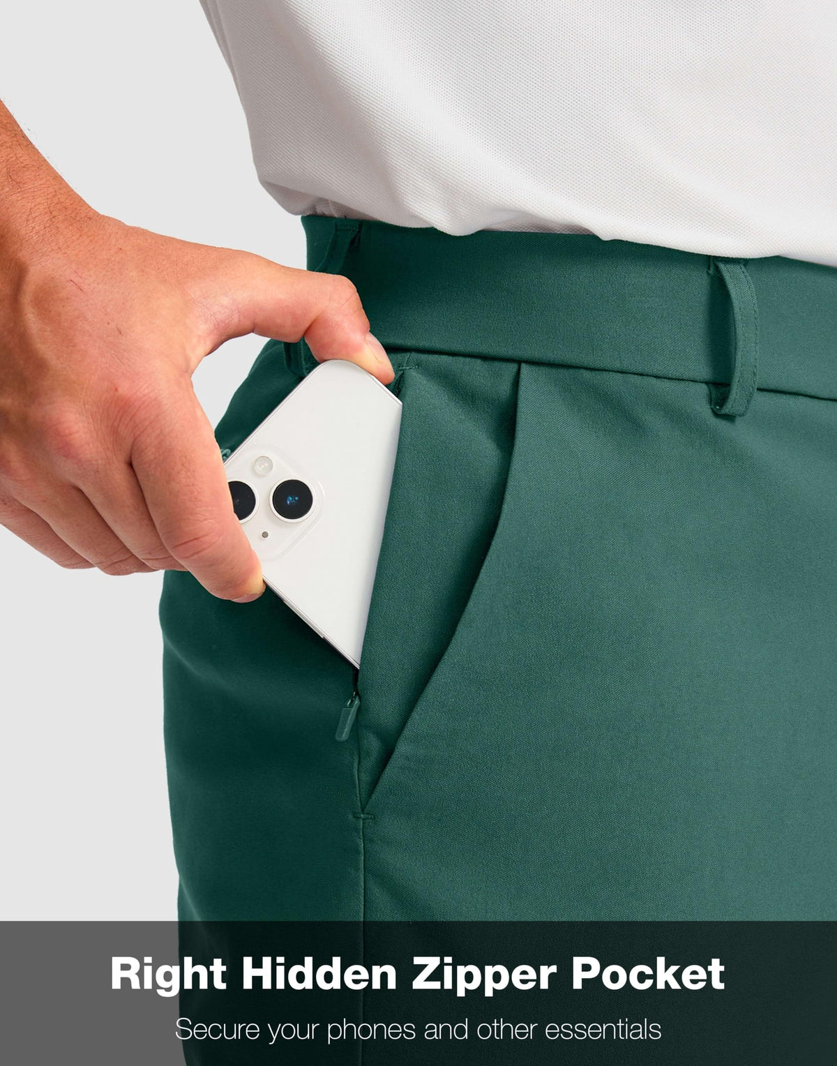 G Gradual golf shorts 11-inch inseam for knee-length coverage and comfort