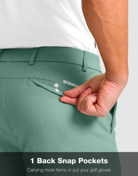 G Gradual classic-fit golf shorts offer room for movement and a tidy look.