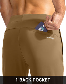 G Gradual joggers offer an athleisure look suitable for golf, work, and running.