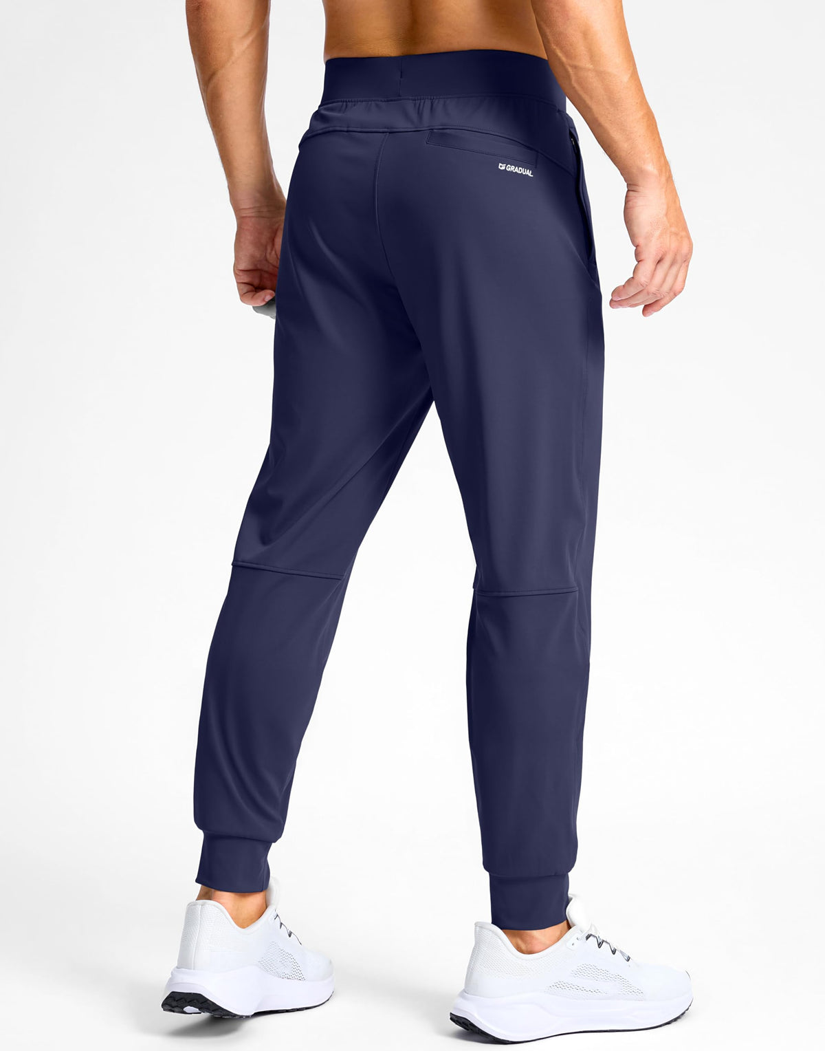 G Gradual joggers back pocket design ideal for valuables on the go.