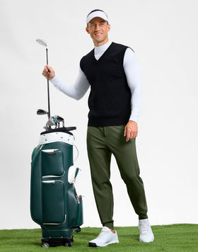G Gradual olive joggers with zip pockets offering secure storage