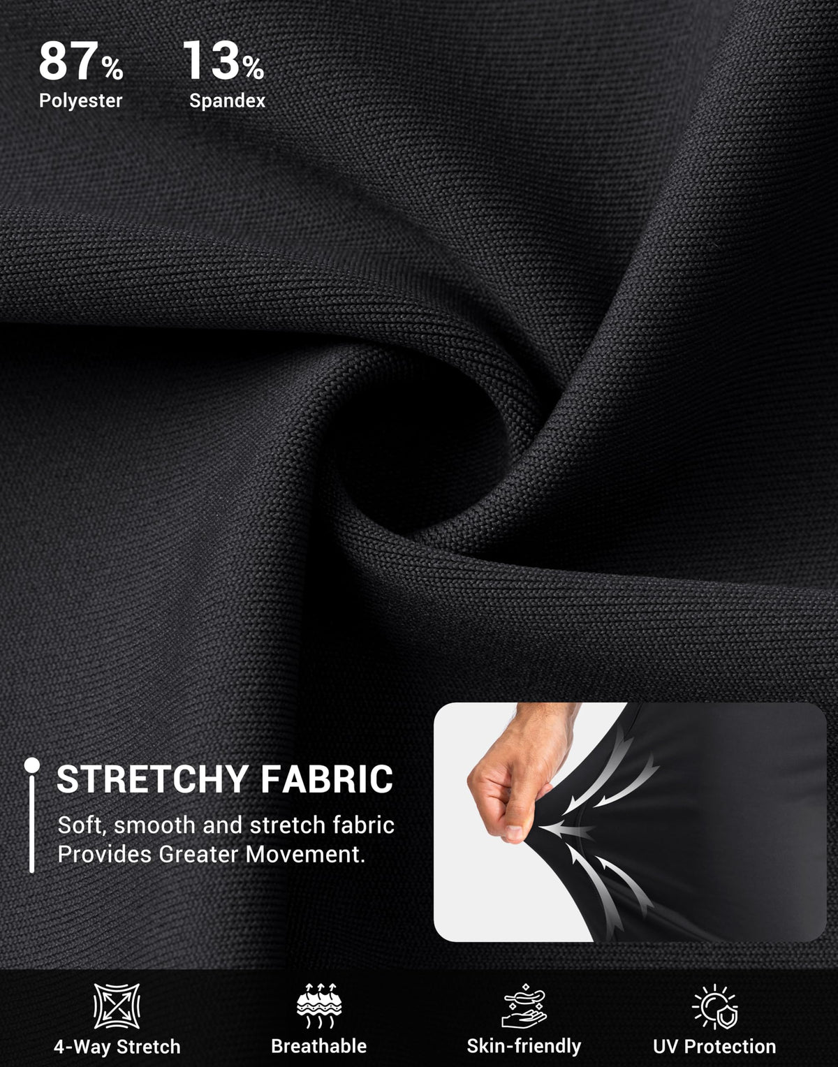 G Gradual slim-fit track pants suitable for golf, work, running, and casual wear.