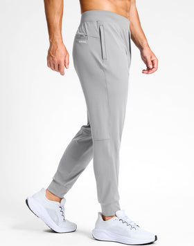 G Gradual joggers' stretch fabric allows full range of motion during activities.