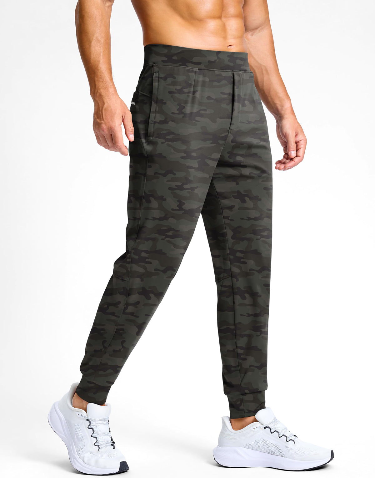 G Gradual joggers in stretch fabric for unrestricted movement all day