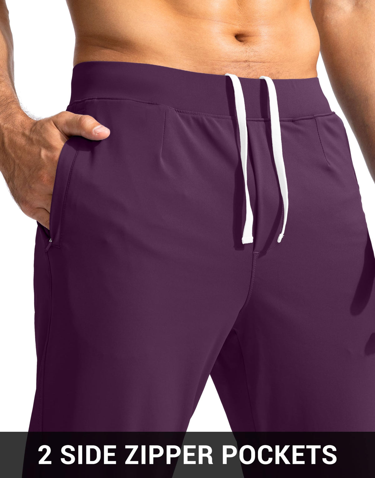 G Gradual men's golf joggers sun protection weave during outdoor activities