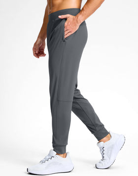 G Gradual joggers showing zip pockets for secure valuables.
