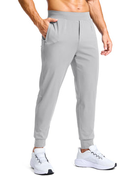 G Gradual men's golf joggers with zip pockets securing valuables during workouts.