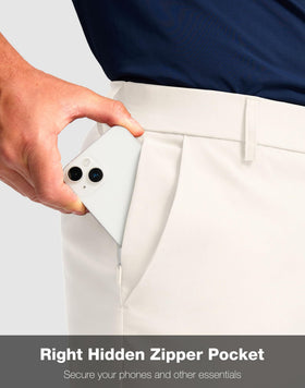 G Gradual shorts side zip pocket keeps cash safe while active.
