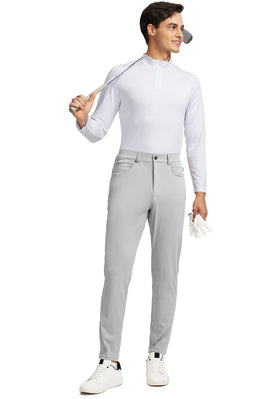 G Gradual travel-ready pants demonstrate versatile work and casual use