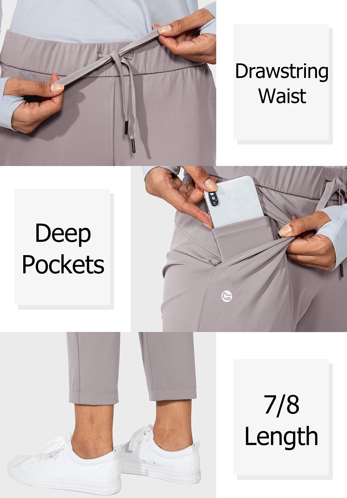 G Gradual travel-ready pants suitable for golf, work, and daily errands.
